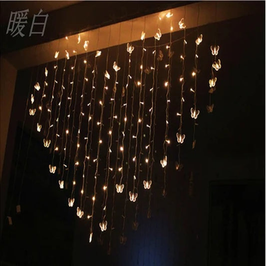 Christmas Lights Outdoor Led String Christmas Decorations for Home Party Decoration 12 Lamps